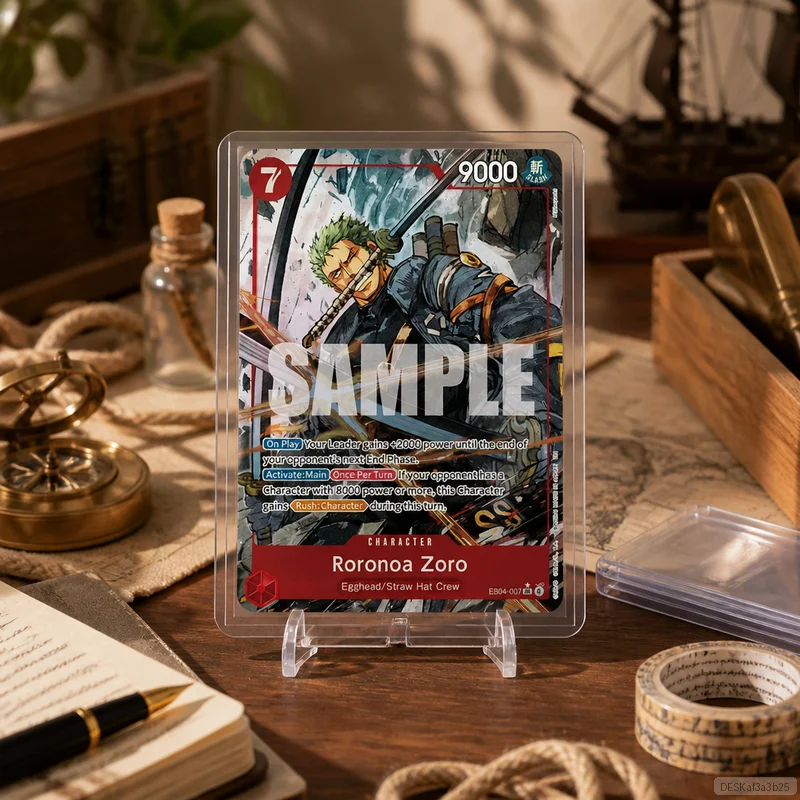 Roronoa Zoro EB04-007 en DIY OPCG Collection Cards Self Made Single Card Classic Game Anime Card Gift Toy 5PCS 10PCS Set