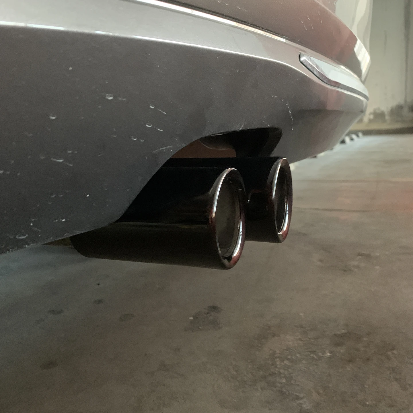 Car Exhaust Tip Black Tail Muffler end Pipe tailpipe cover Auto parts decoration For BMW E90 E92 GT 325i 328I 3 Series 2005-2013