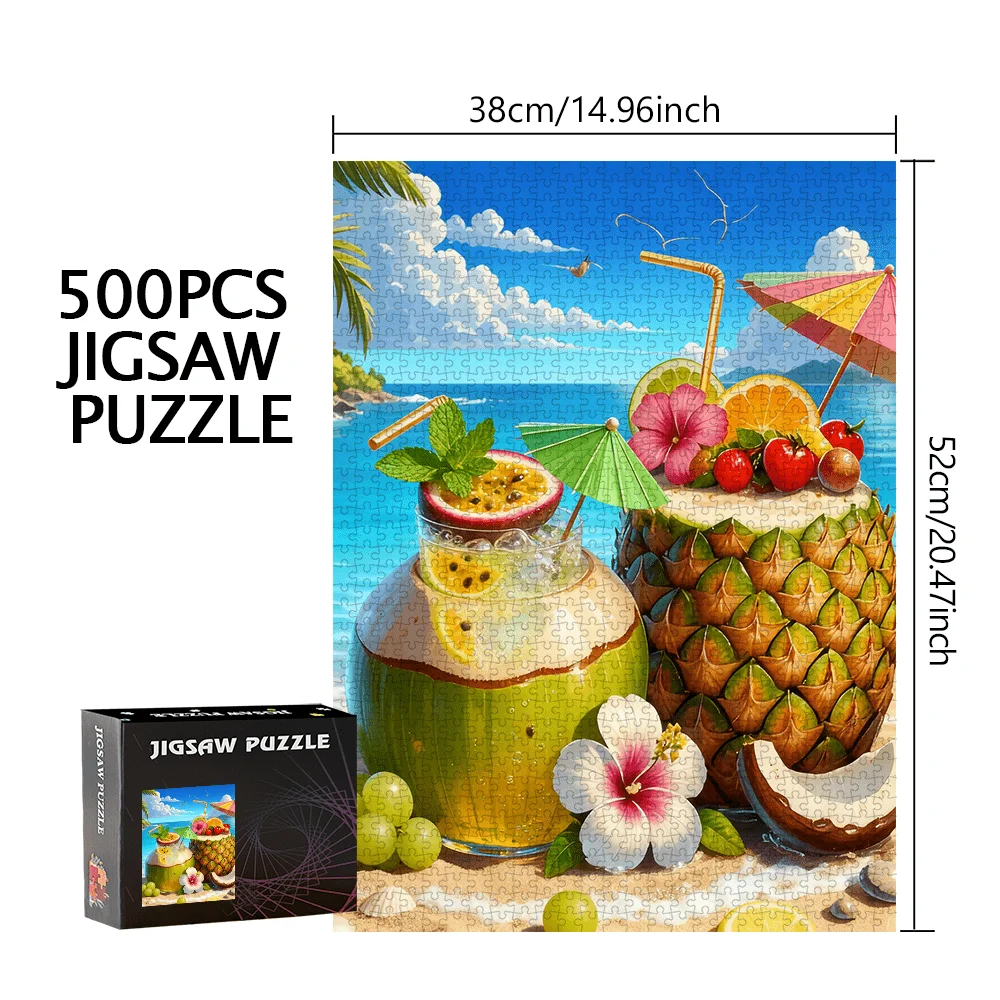 จิ๊กซอว์ภาพต่อแบบอิตาเลียน 'More Amore' สำหรับผู้ใหญ่และเด็ก เกมพัฒนาสมอง ของตกแต่งบ้าน งานศิลปะสร้างสรรค์ ของเล่นจิ๊กซอว์