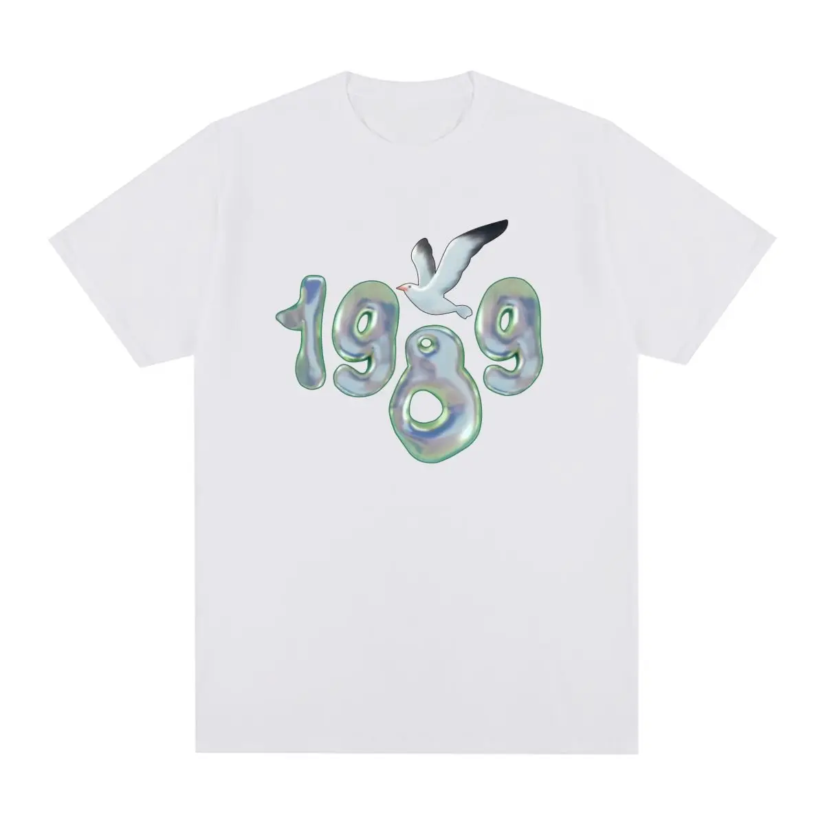 Swift 1989 Vintage T-shirt Gift for Fans Music Concert Cotton Men T shirt New Tee Tshirt Womens Tops