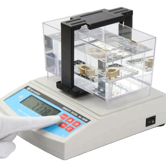 DA-300M Quick Measuring Multi-function 0.001 g/cm3 Solids Density Meter  Electrical Plastic and  Rubber Testing Equipment