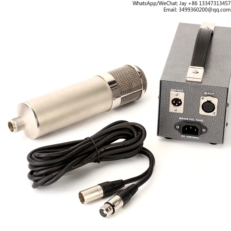 

TM280 Professional 34mm Large Diaphragm Tube Condenser Microphone 20Hz-20KHz Studio Recording Mic