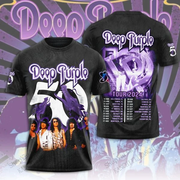 

Футболка Rock Deep Purple Band с 3D принтом для мужчин и женщин, модная повседневная футболка с коротким рукавом, детские топы в стиле хип-хоп, футболки, мужская одежда, фанаты