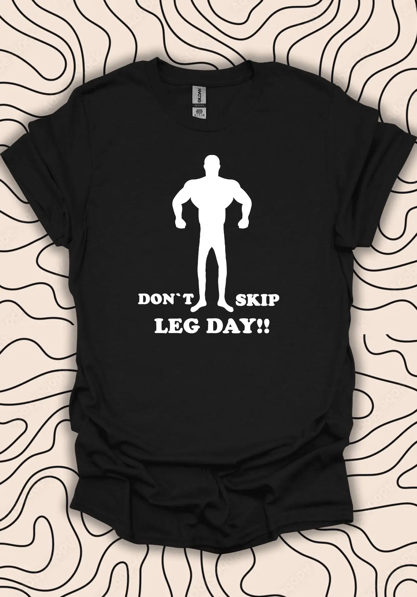 Don t Skip Leg Day Shirt Entrenamiento divertido Perfecto para entusiastas del fitness 1447PC