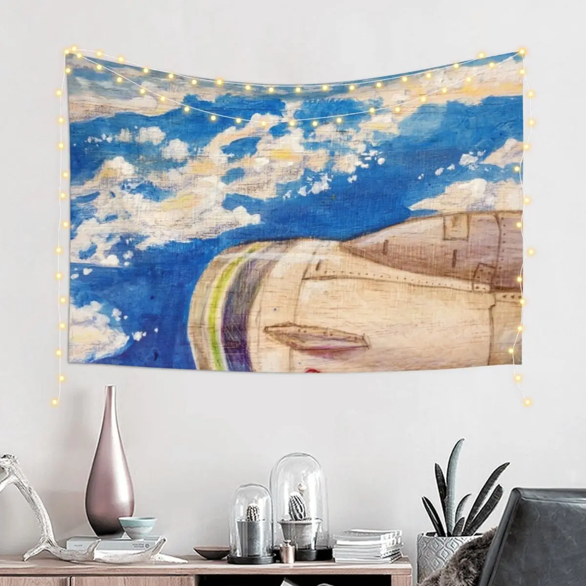 

...We go high Tapestry Home Supplies Wallpaper Bedroom Home Decor Aesthetic Room Decoration Aesthetic Tapestry