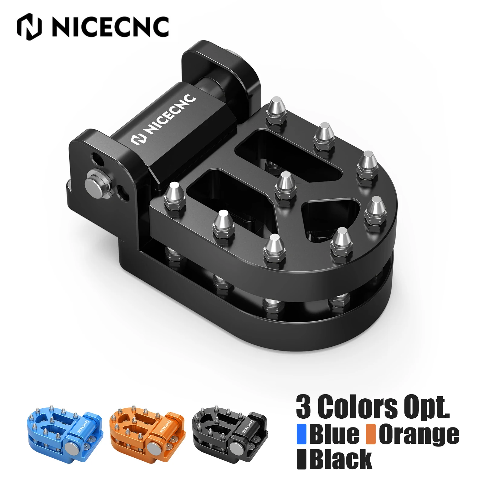 Dual-Step Foot Brake Lever Step Plate For KTM 790 890 Adventure/R/S/Rally 2021-2025 250 390 Adventure 20-25 Husqvarna Norden 901