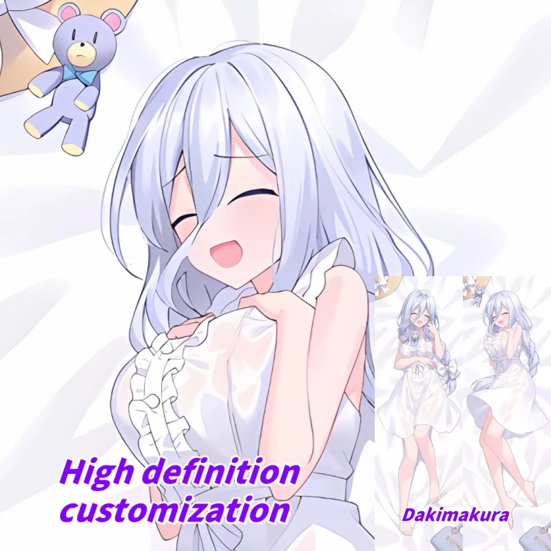Dakimakura أنيمي تاريخ لايف تاكامييا ميو الوجهين طباعة الحياة حجم وسادة للجسم غطاء الفراش الهدايا