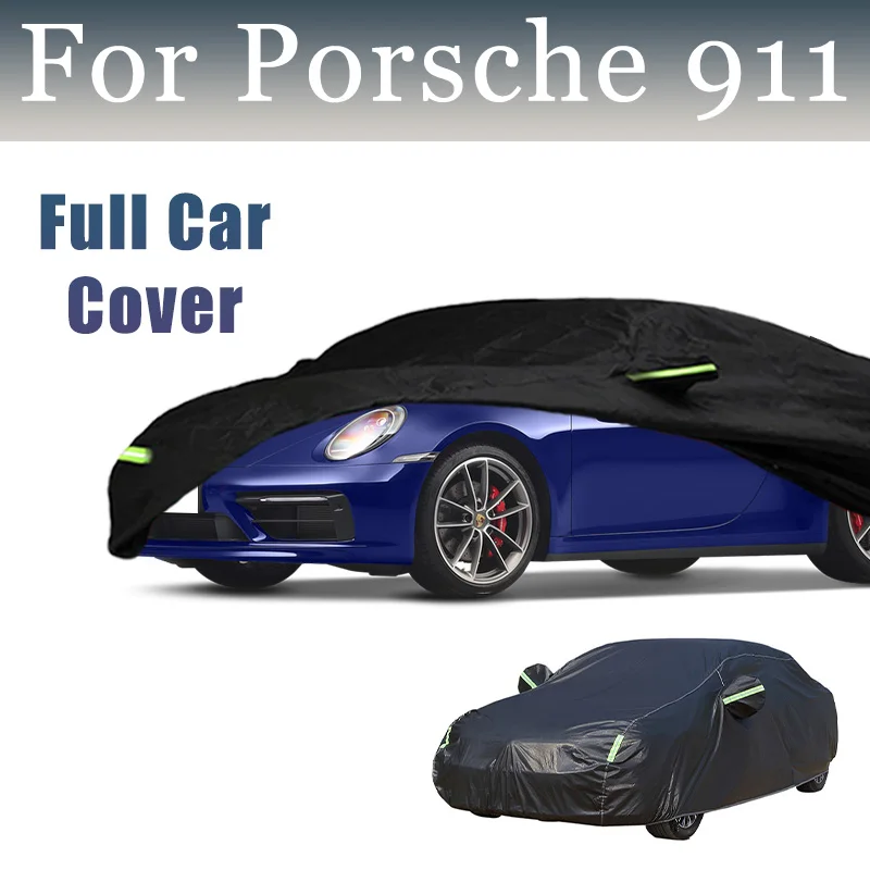 

For Porsche 911 Car Cover Waterproof Dustproof Car Cover UV Protective Car Cover Exterior Snow Protection Covers Car Accessories