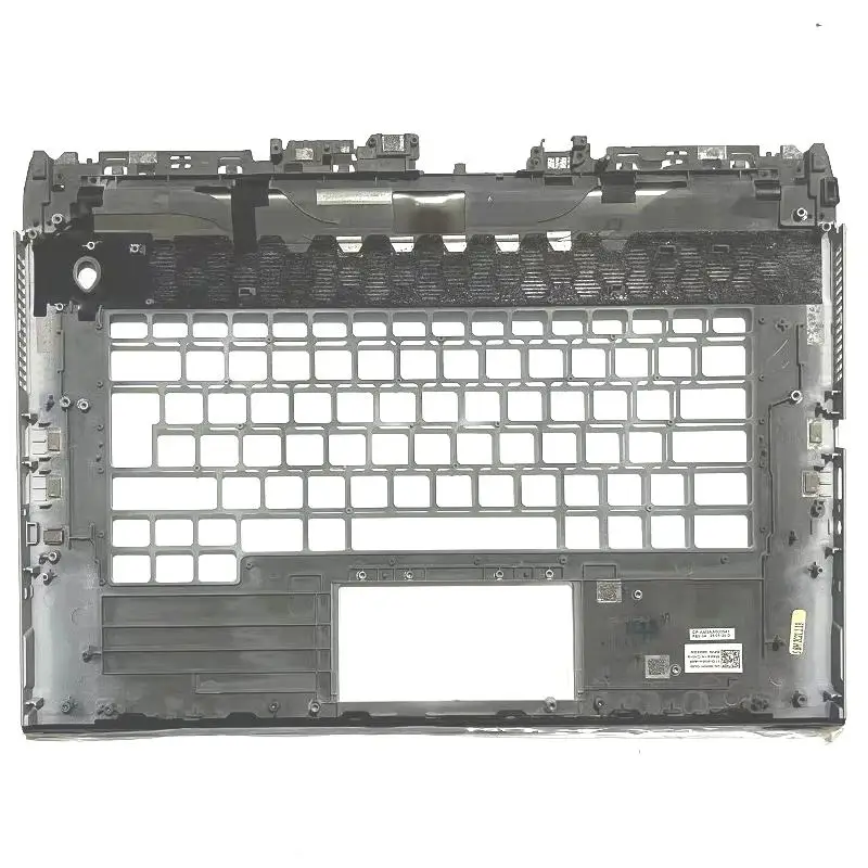 Palmrest caso superior tampa do teclado, Dell Alienware M15 R3 R4, C Shell, 0923DN, Novo