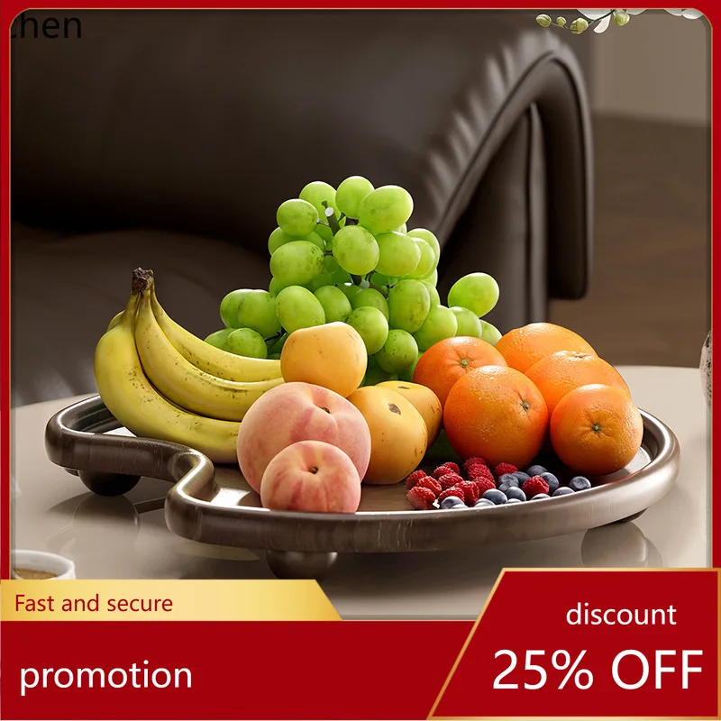 

Zml retro simulated wood tray - cosmetic organizer, jewelry storage rack, bedroom & living room decor