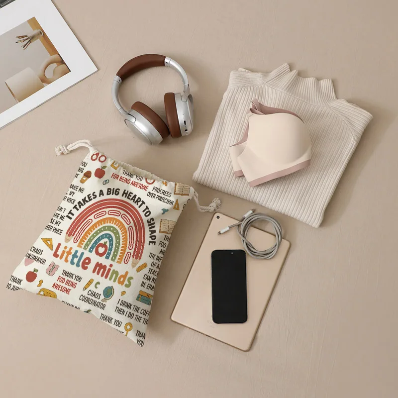 1 pc gift for teacher  Hair Dryer Drawstring Storage Travel Pouch Hairdryer Organizer Blow Container Hotel