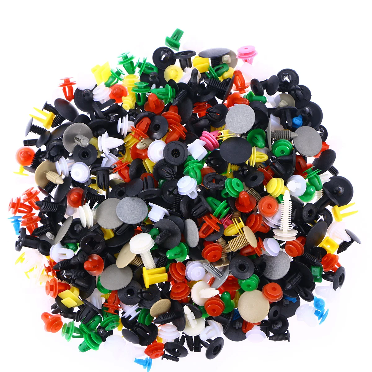 500PCS Car Mixed Universal Door Trim Panel Clip Fasteners Auto Bumper Rivet Retainer Push Engine Fastener Clip