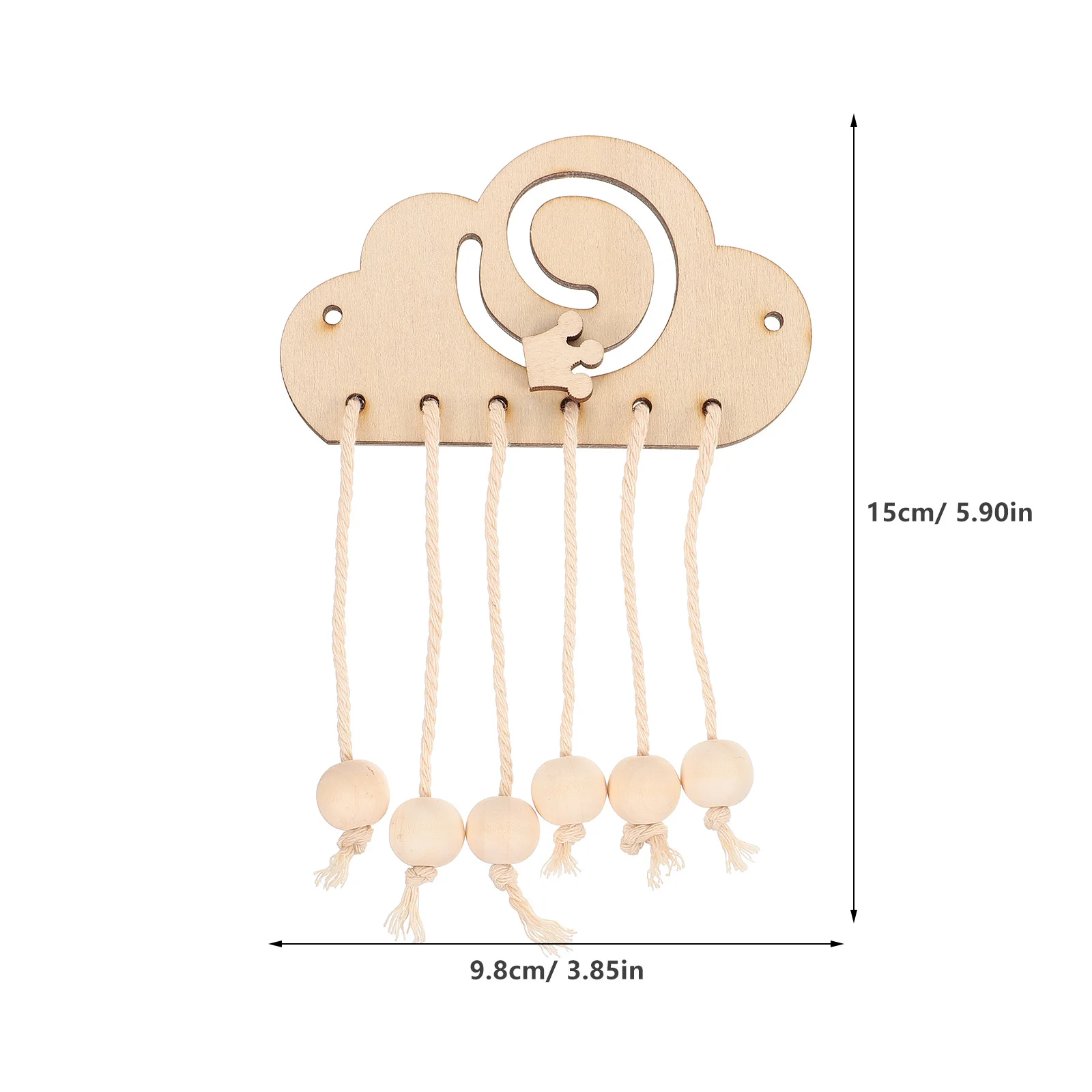 ロープ編みDIYアクセサリー感覚ボード 子供用 未完成木製ビジーボード 幼児向け早期教育学習パズル