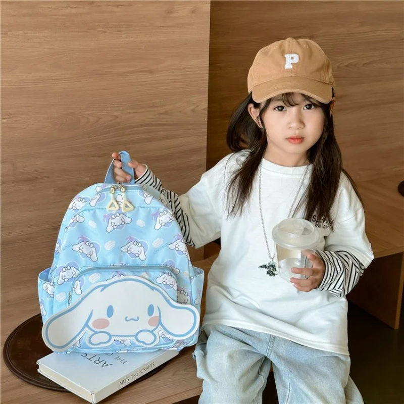 새로운 어린이 가방 쿠로미 Y2K 귀여운 어린이 대용량 애니메이션 만화 유치원 가방 부담을 줄여주는 백팩 도매