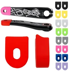 MEROCA Bicycle Crank Arm Protector Cover Silicone Crankset Case Bicycle Crank Protective Boots Sleeves Bicycle Accessories