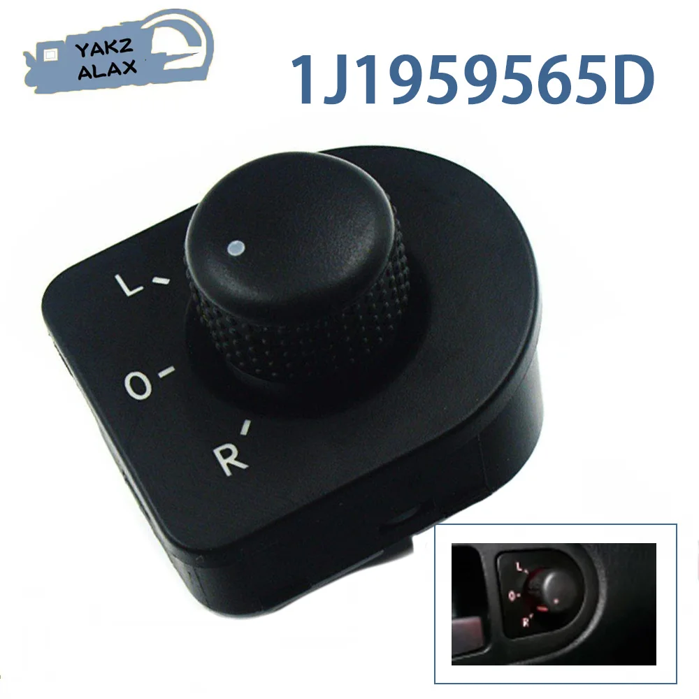 For VW Passat B5 B5.5 Beetle Golf Mk4 Bora 1997 1998 1999-2004 1J1959565D Mirror Control Switch Adjuster Button Auto Parts