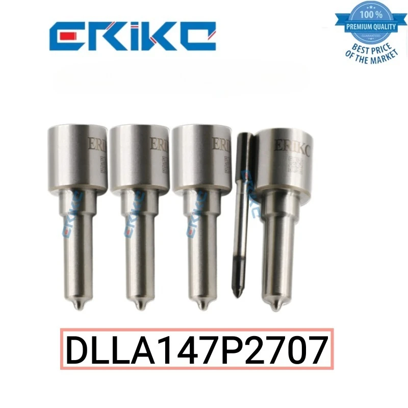 

4 PCS DLLA147P2707 Sprayer Nozzle DLLA 147 P 2707 Stainless Steel Nozzle DLLA 147P2707 DLLA 147P 2707 for Injector