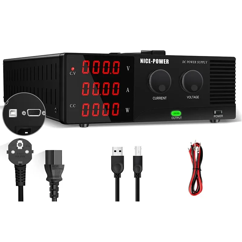 NICE-POWER R-SPS6050 60V 50A 3000W battery charger digital Industrial high power adjustable DC power supply mobile phone