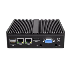 Mini pc intel n2840 desktop computer pfsense ddr3l msata ssd 2lan 2com vga hd display