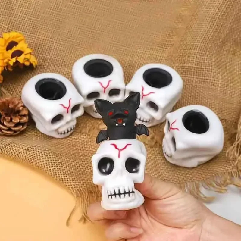 Funny Pumpkin Squirrel Astronaut Block Squeeze Anti-stress Toy Hide  and Seek Figures  Stress  Relief  Fidget Toys  for  Kids