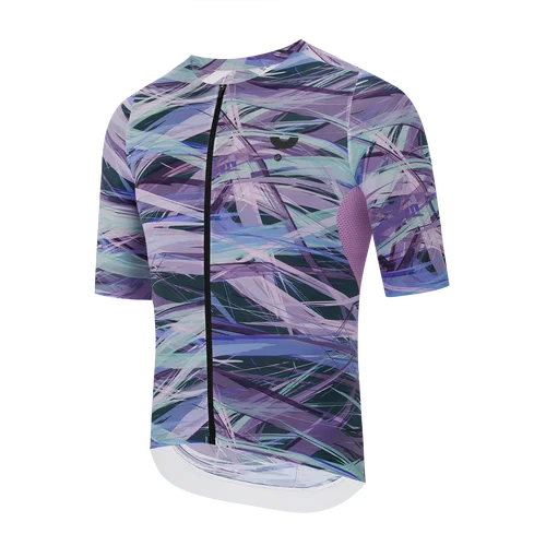 Imagen 2 del producto YKYWBIKE 2025 Camiseta de ciclismo para hombre, camiseta suave y ligera para bicicleta de carretera, camiseta de manga corta transpirable de verano para MTB