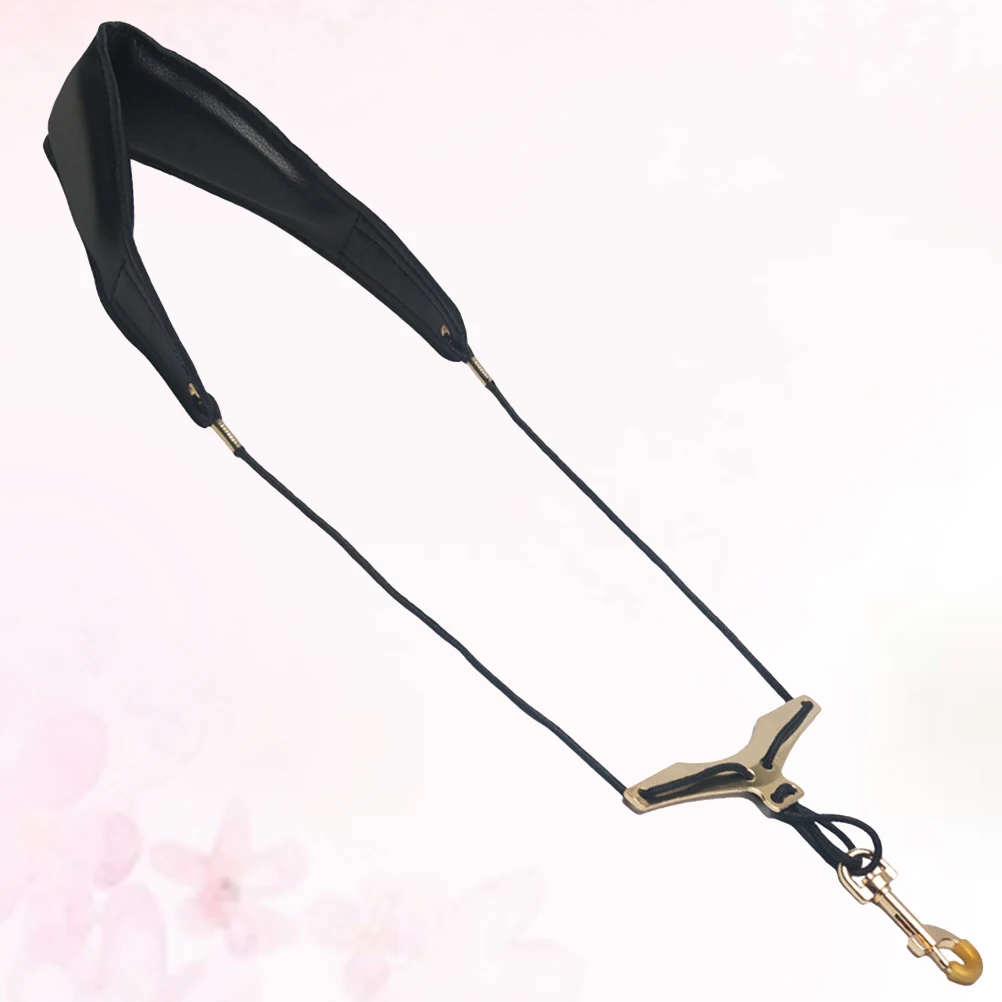 

Microfiber Saxophone Shoulder Neck Strap Sax Harness Saxophone Strap with Metal Hook for Tenor/Soprano/Alto Sax