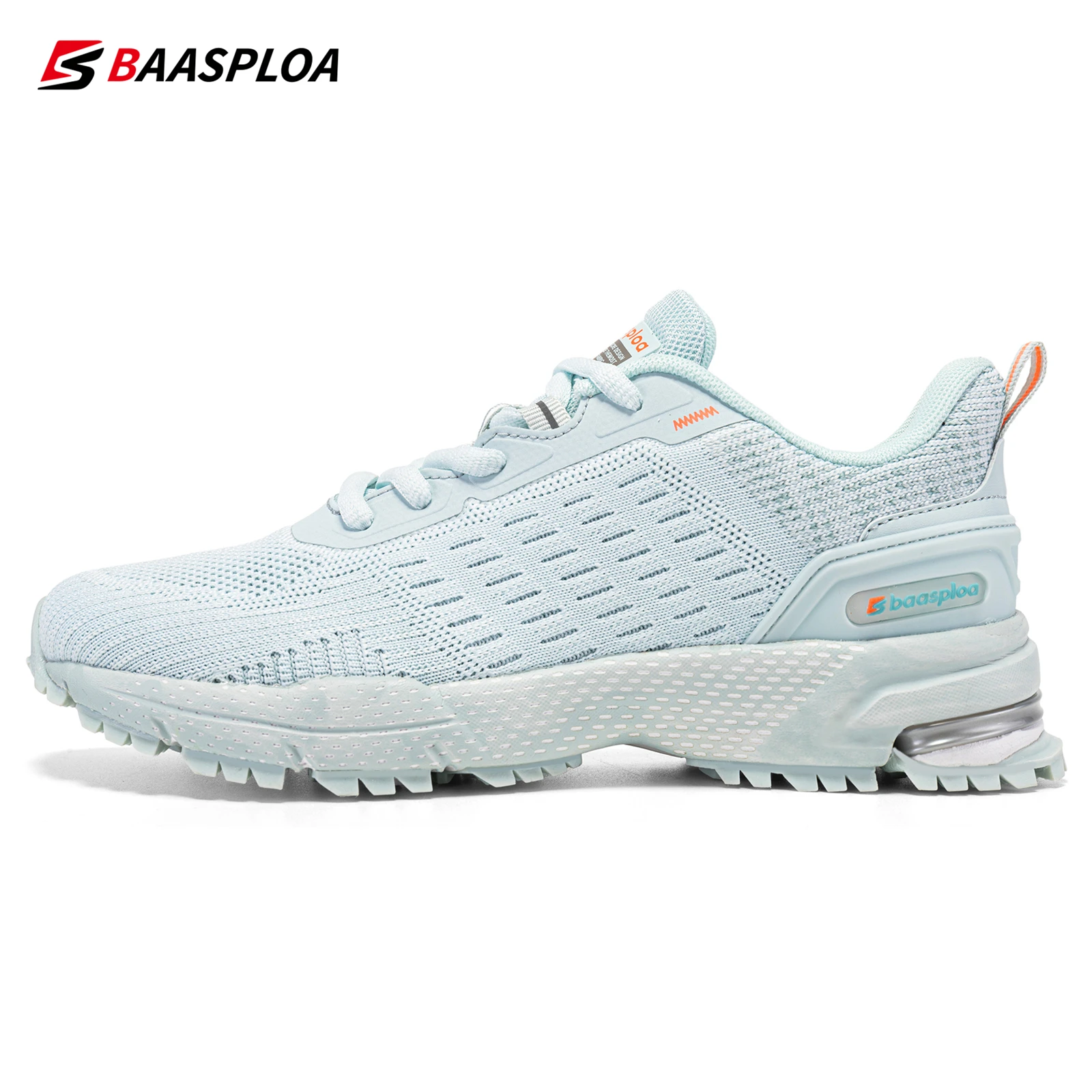 Baasploa Women Sport Shoes Fashion Lightweight Running Shoes Women Breathable Mesh Casual Sneakers Non-Slip New Arrival