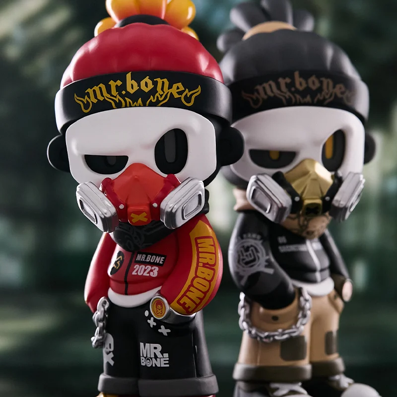 New Original MR.BONE 5th Generation Motorcycle Cool Series Blind Box Figure Model Trendy Play Collection Gift Jewelry Ornament