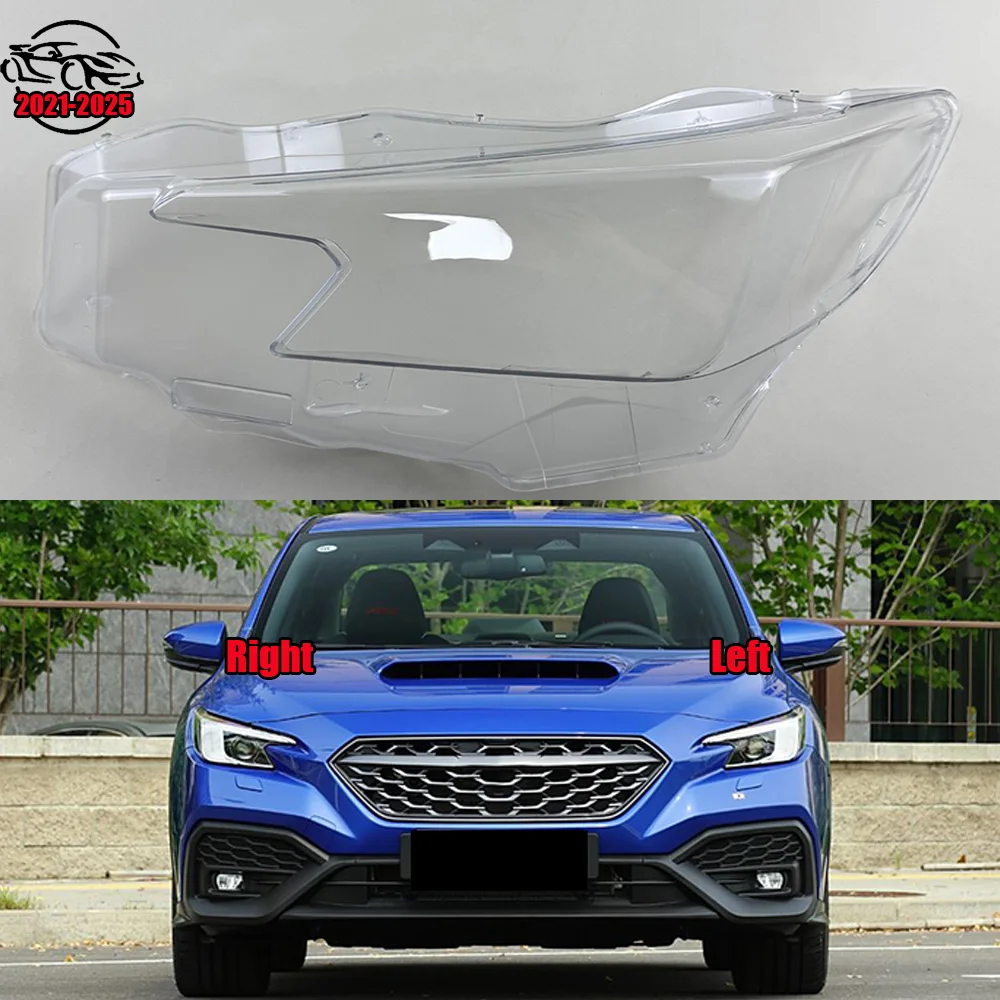 

Для Subaru WRX 2021-2025: Прозрачная крышка фары, корпус фары из плексигласа, замена оригинального плафона