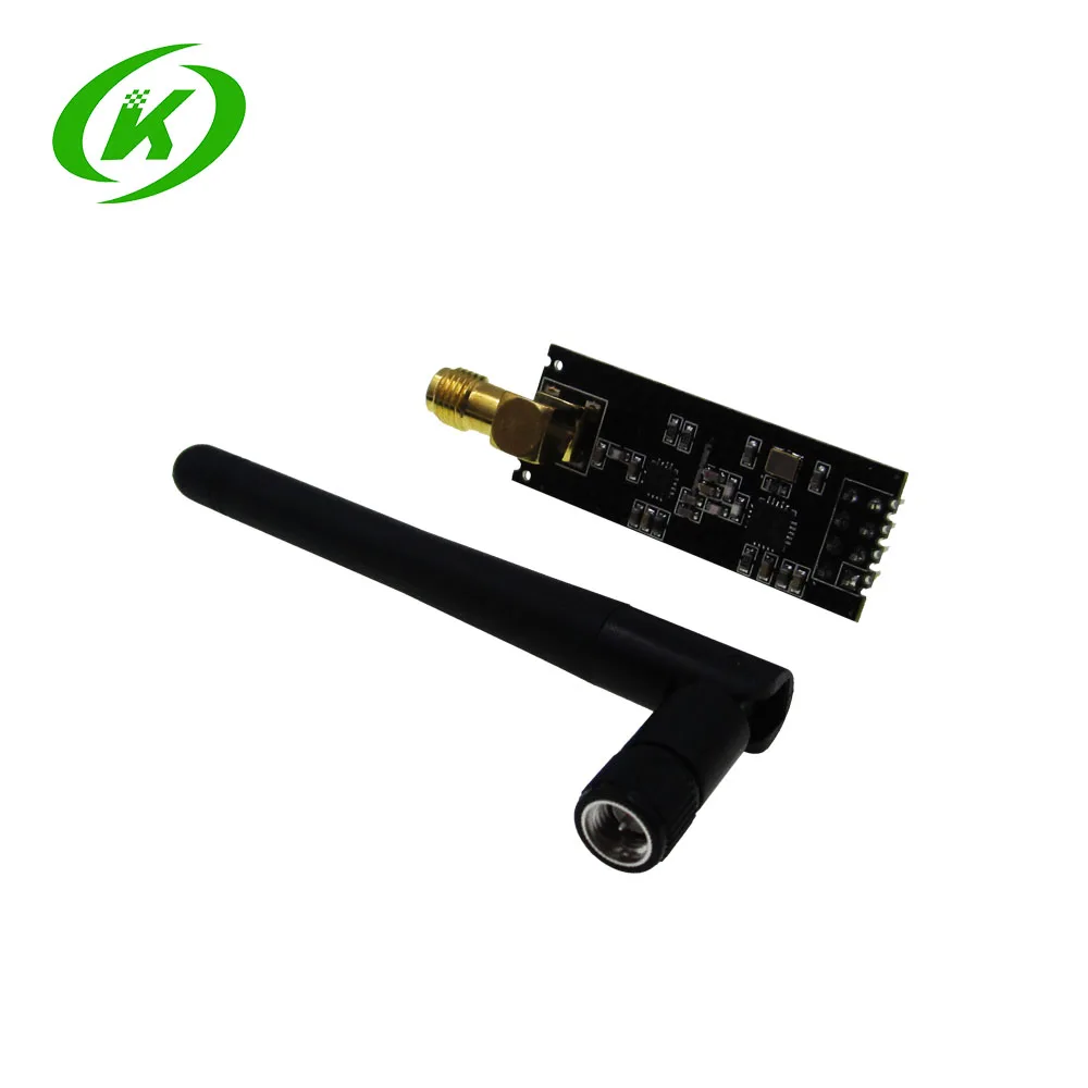 10 قطعة/الوحدة وحدة لاسلكية NRF24L01 + PA + LNA مع هوائي 1000 متر لمسافات طويلة