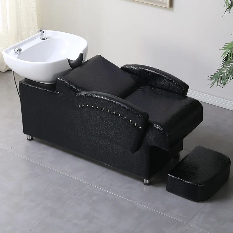 نظام كرسي شامبو للتصريف المتقدم مدمج في سخان المياه، شامبو مريح، مسند رأس فعال لغسل الشعر #5