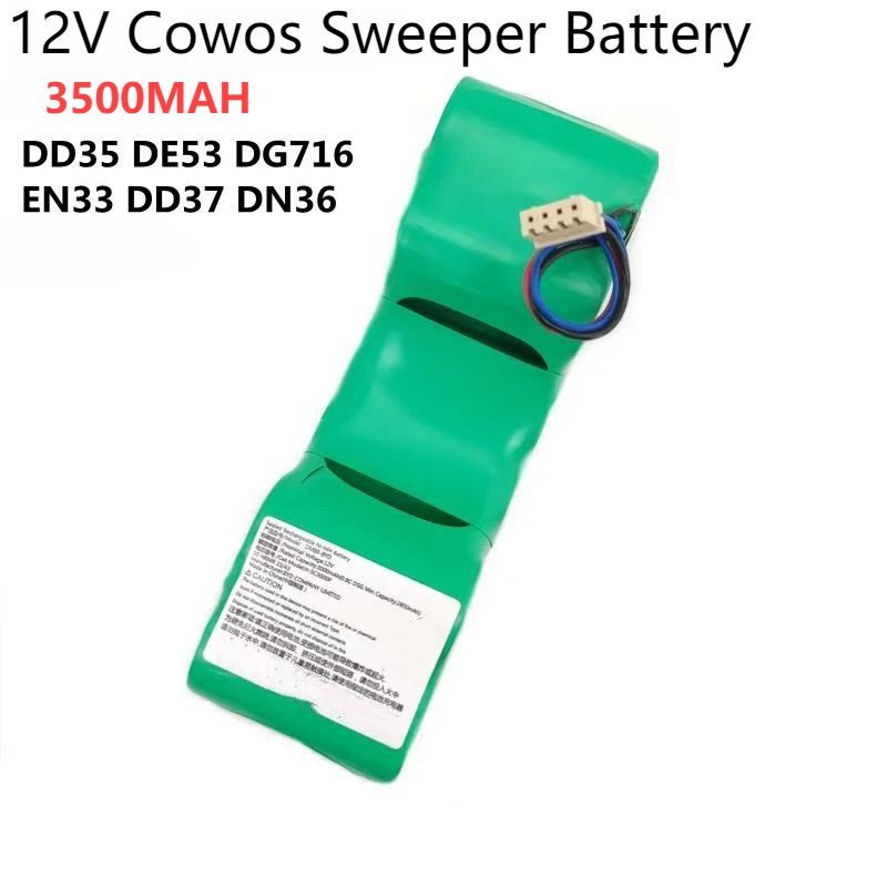 

12V Battery for Cowos Sweeper Battery suitable for DD55/DE33/DE53/DN33 Sweeper Robot