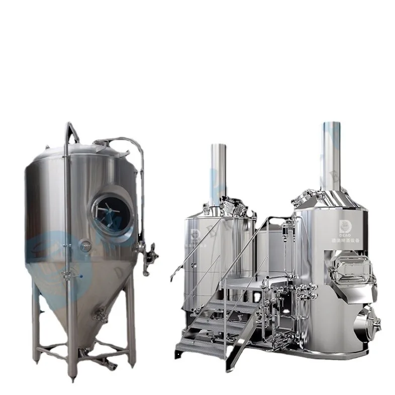 Automatic digital craft beer saccharification equipment 500 liters self-brewed beer fermentation equipment Fresh beer
