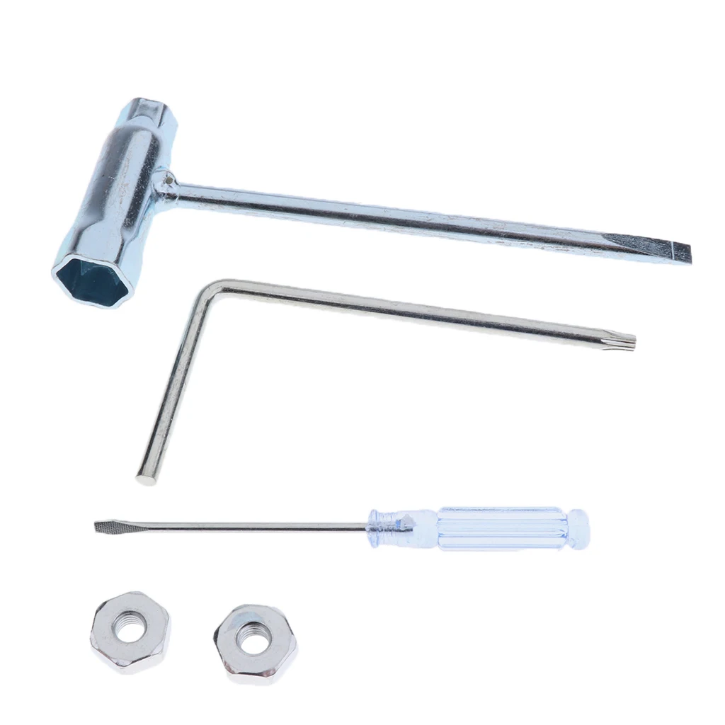 Chainsaw Parts Spark Plug Wrench Kit Garden Tool Set Plastic Metal Repair Tools for Chainsaws