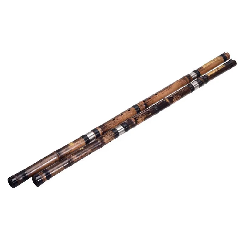 3 Section Professional Flute 8 Hole G/F Key Beginner Adult Playing Xiao Chinese Ethnic Wind Instrument Traditional Bamboo Flute