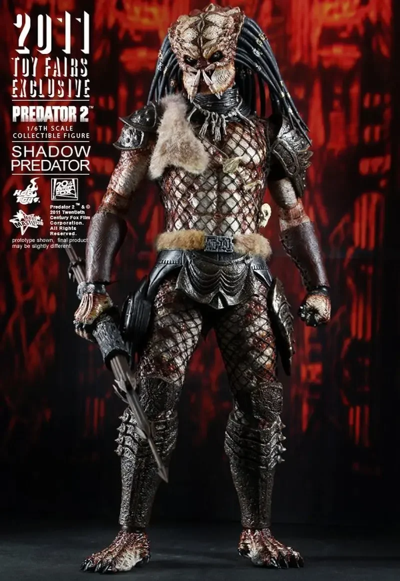 Ht Hottoys 1/6 Mms154 The Predator Shadow Blood Venue Limited 12 Inch Action Figure Collection Model Decoration Toys