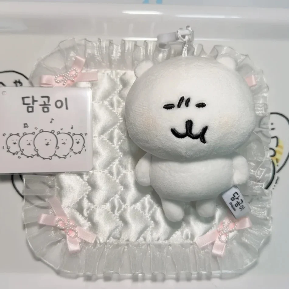 かわいい自虐的なクマのぬいぐるみキーホルダー、かわいい吊り下げ飾り、かわいい漫画のぬいぐるみ、バッグ、バックパック、車の鍵用、面白いギフトアイデア