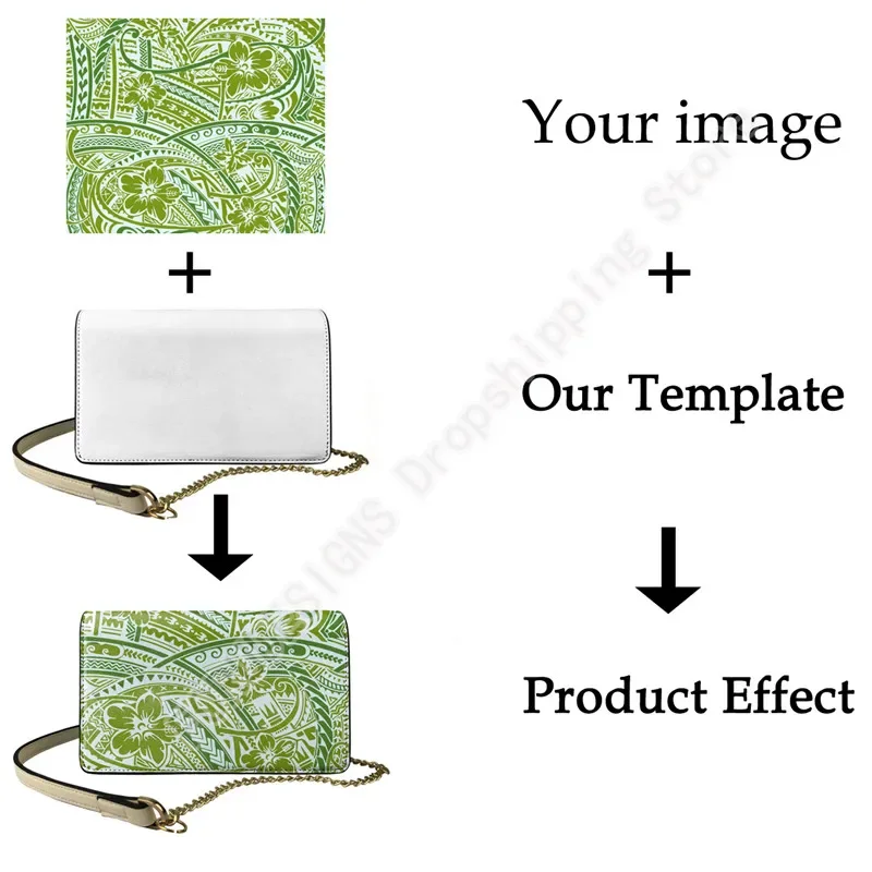 

PU Crossbody Bag for Women 2024 Trend Fashion Pu Leather Simplicity Customized Images Small Chains Shoulder Handbags Purses