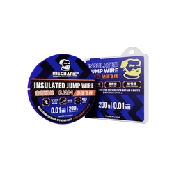 MECHANIC FJ201 0.01mm Insulation Fly line Apple Mobile Phone Motherboard Fingerprint Maintenance Copper Wire Connection Lines