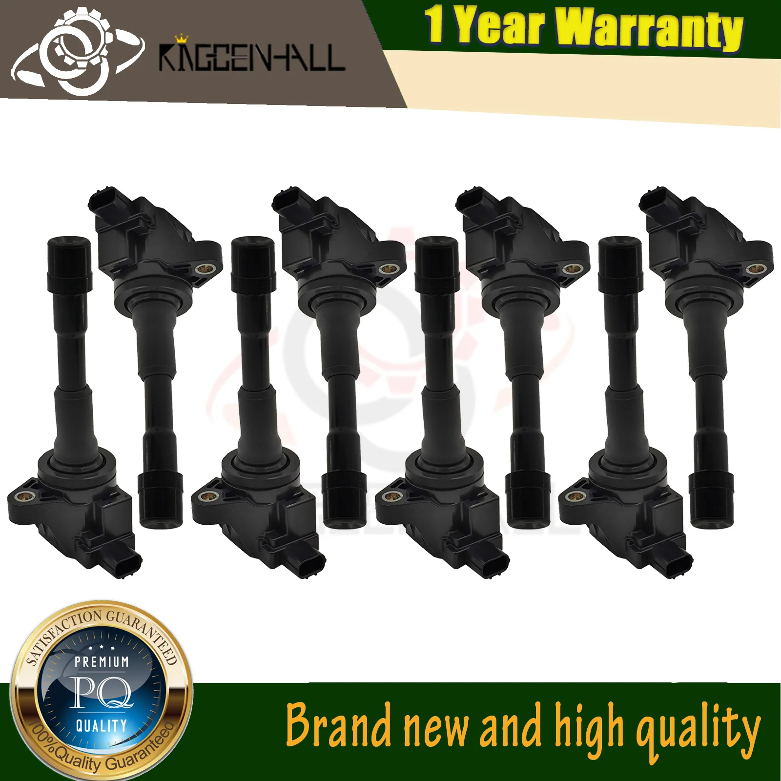 30521-PWA-S01 0 986 22A 218 New 8PCS Rear Ignition Coil Compatible With Honda Civic FIT BALLADE JAZZ 1.3L 1.4L 26020094