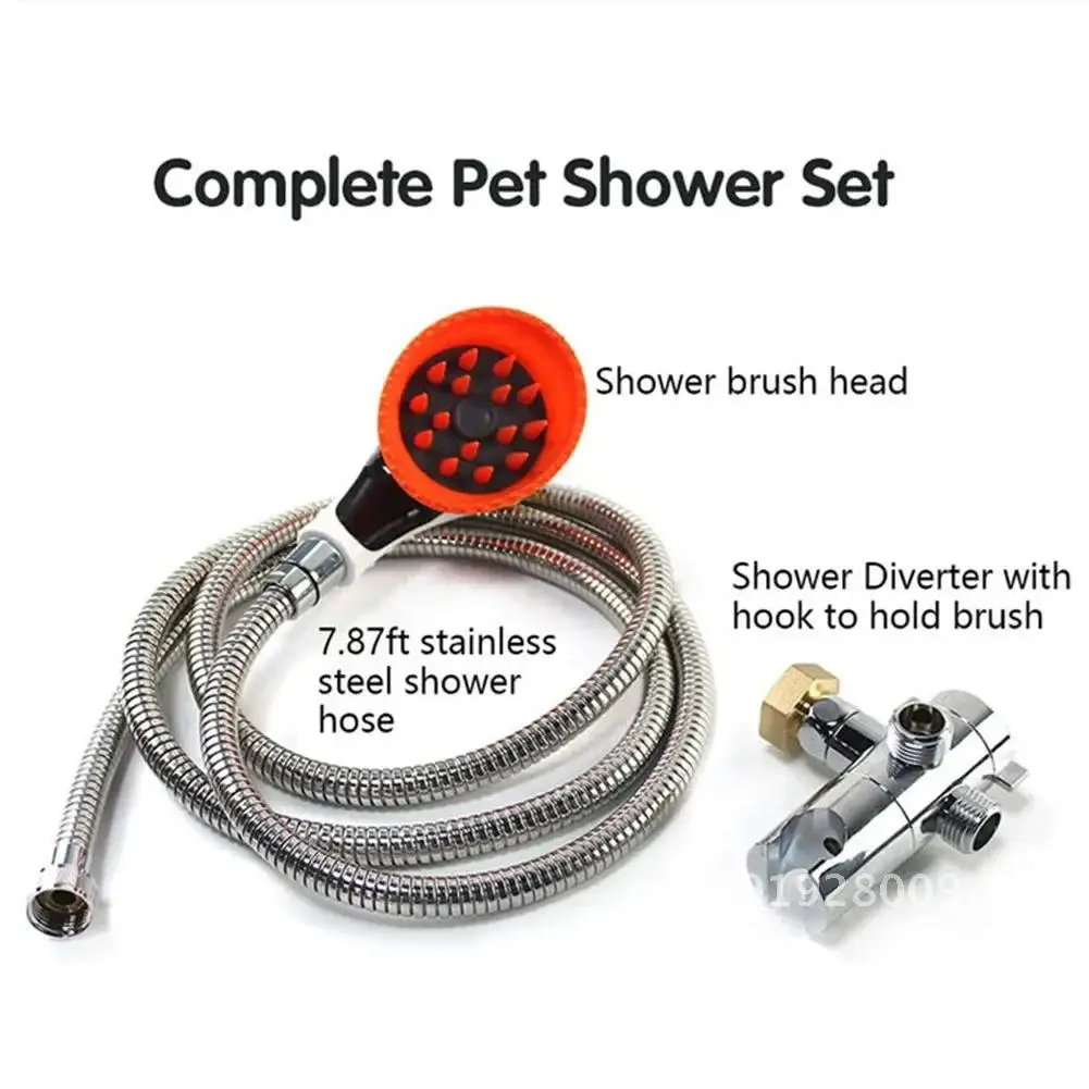 

Handheld Shower Sprayer Faucet Dogs and Cats, Comfortable Massage, for Cat Grooming Sprayer, Tool, Bathing Dog Supplies and Pet