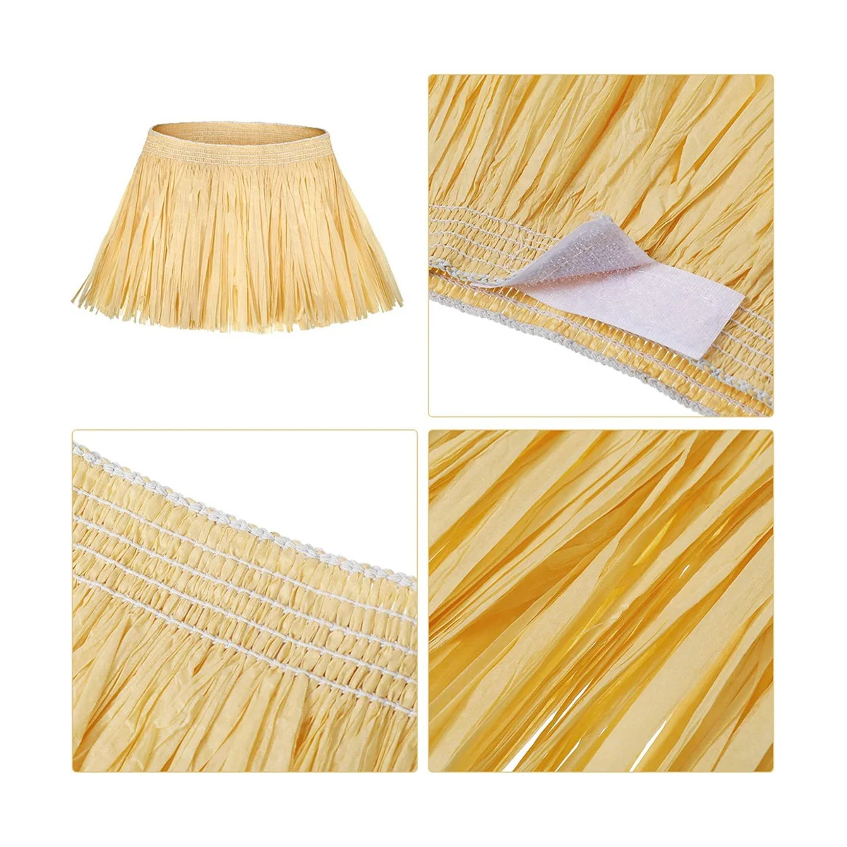 Scarecrow Straw Kit Paper Scarecrow Costume Accessories Neck Arm and Ankle Ties for Party Accessory Decoration