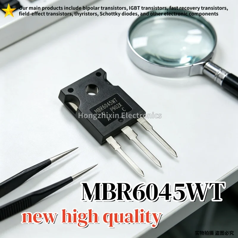 

MBR6045WTPBF MBR6045WT 60A/45V TO-247 Schottky rectifier diode 5-10PCS Original, brand new