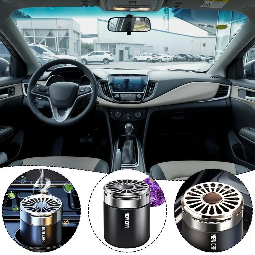 Car Aromatherapy Solid Aroma Diffuser For Trucks Vehicles Home Z1n9