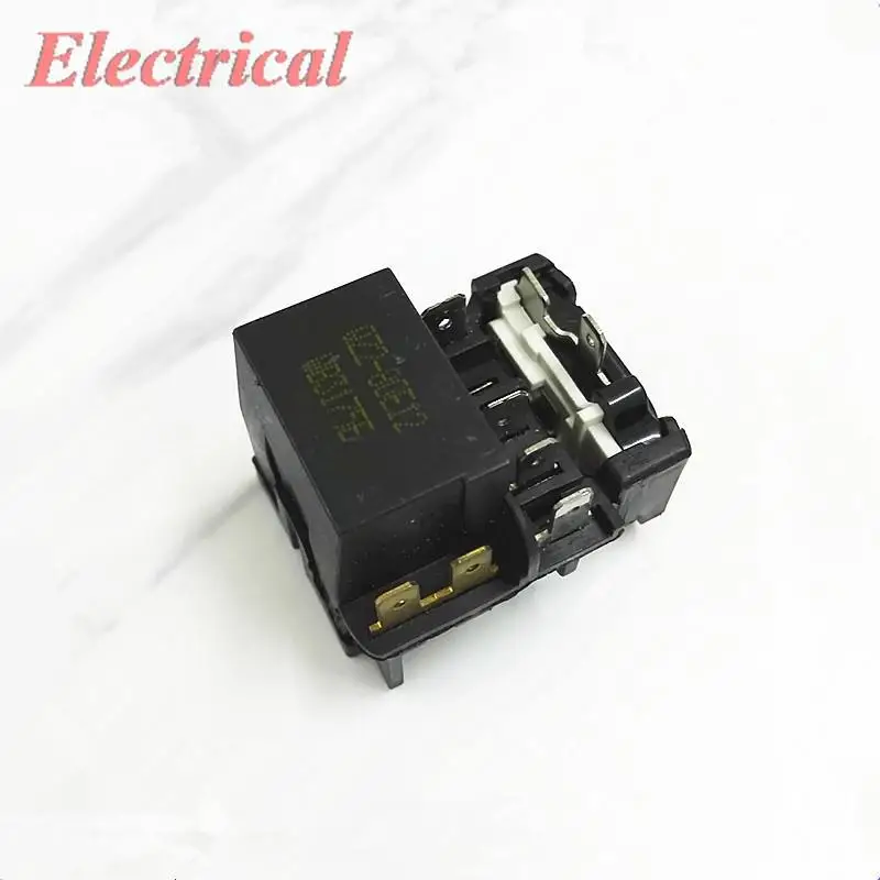 1pc For Haier Refrigerator / Freezer PTC Starter Relay QP3-12A Compressor Replacement Parts Overheat Overload Protector