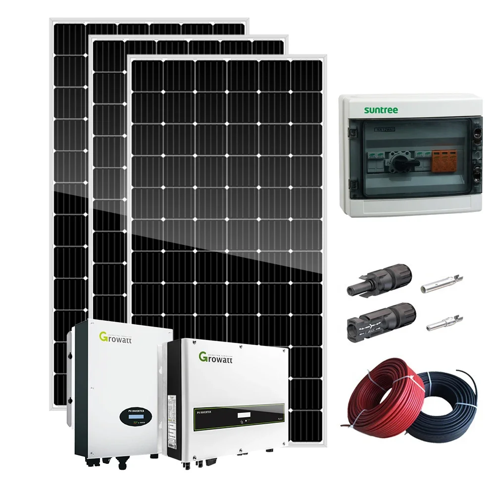 ระบบพลังงานแสงอาทิตย์ของซันเก็ต10KW 5KW บน10KVA ไฟฟ้า PV กริด