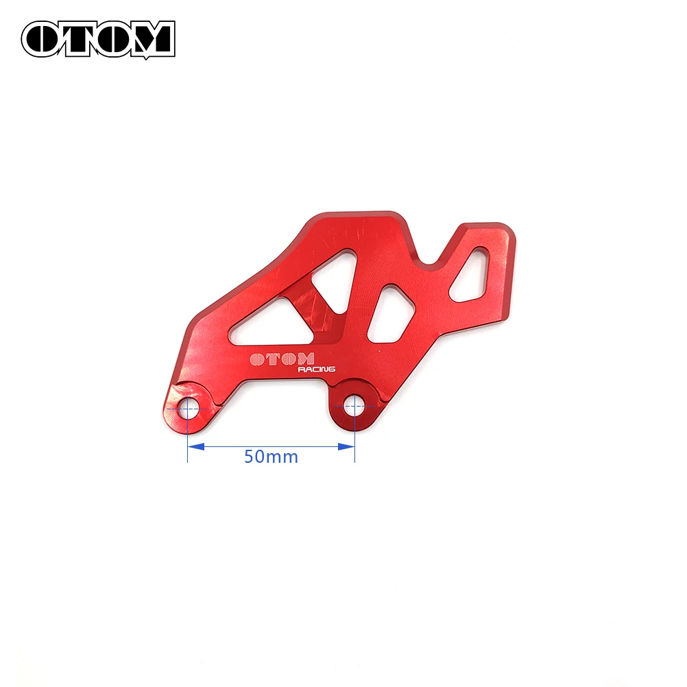 OTOM Motorbike Rear Brake Pump Protective Cover Decoration Aluminum Guard For KAYO T4 T6 K6 GUIZUN BOSUER MX4 M4 M6 Accessories