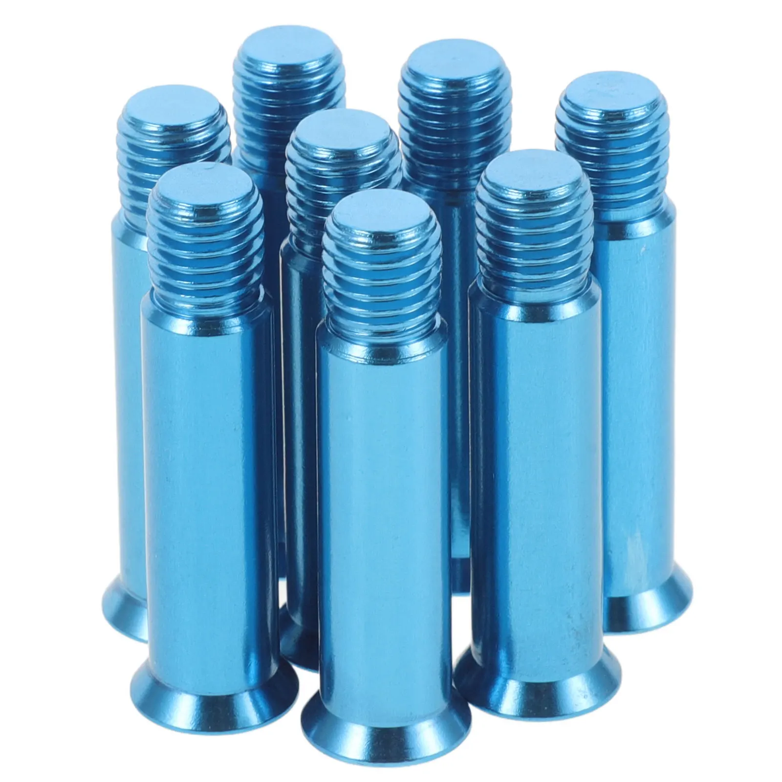 

8 шт. синий винт для роликовой оси для катания на коньках, детский комплект для обслуживания коньков, фурнитура для подшипников колес, аксессуары для роликовых коньков, коньки