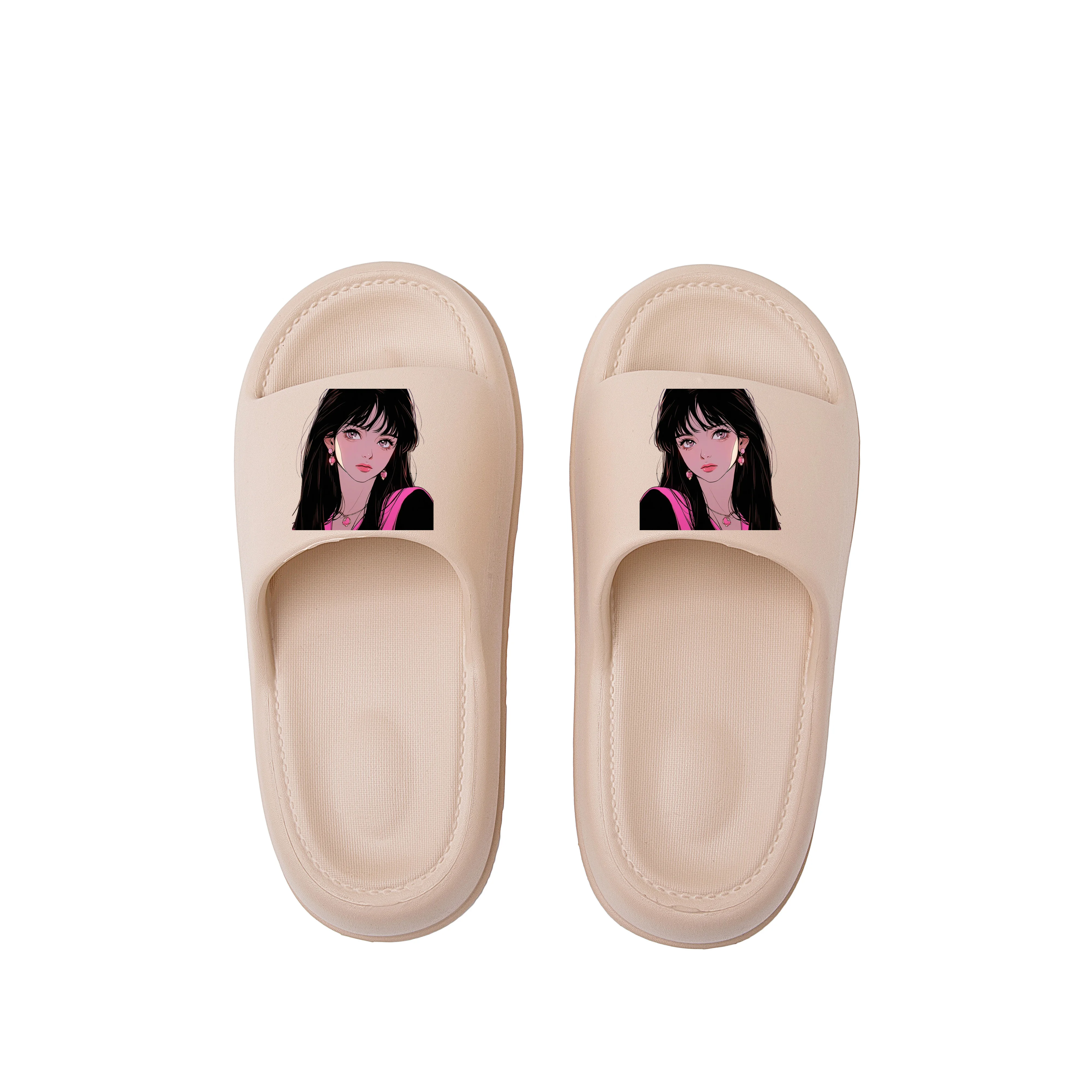 Thick Platform Wedge Sandals Flat Sandals Womens 2023 Flip Flops for Summer Shoes for Women 2023 Men's Thongs Women's Flip-flops