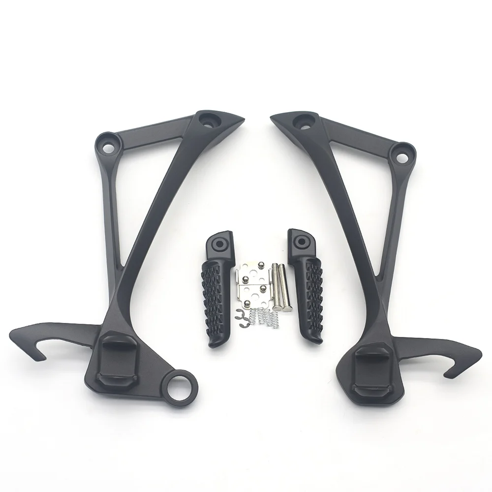 

Motorcycle Rear Passenger Foot Pegs Footrest Bracket For Kawasaki Ninja ZX10R ZX-10R ZX 10R 2011-2014 2019-2020 Matte Black